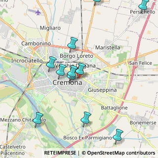 Mappa Piazza S. Michele, 26100 Cremona CR, Italia (2.25545)