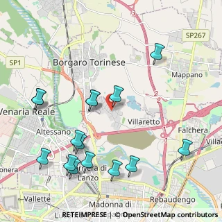 Mappa Strada del Francese, 10156 Torino TO, Italia (2.38333)