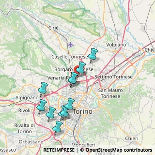 Mappa Strada del Francese, 10156 Torino TO, Italia (7.82727)