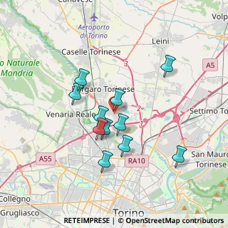 Mappa Strada del Francese, 10156 Torino TO, Italia (3.04455)