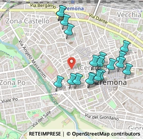 Mappa Via Oscasali, 26100 Cremona CR, Italia (0.4815)