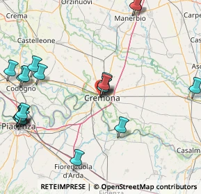 Mappa Via Oscasali, 26100 Cremona CR, Italia (20.4315)