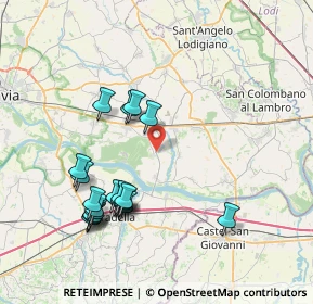 Mappa Frazione Sostegno, 27011 Torre de' Negri PV, Italia (8.0005)