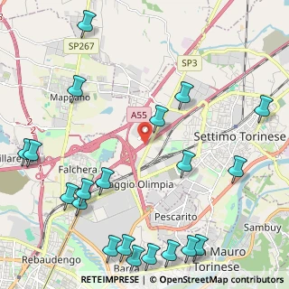 Mappa E64, 10036 Settimo Torinese TO, Italia (3.017)