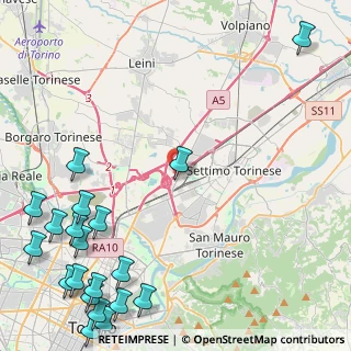 Mappa E64, 10036 Settimo Torinese TO, Italia (7.0405)
