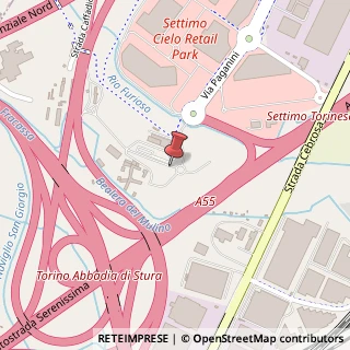 Mappa Via Cebrosa, 44, 10036 Settimo Torinese, Torino (Piemonte)