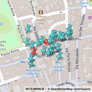 Mappa Corso Mazzini, 26100 Cremona CR, Italia (0.04346)
