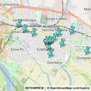 Mappa Corso Mazzini, 26100 Cremona CR, Italia (0.74462)