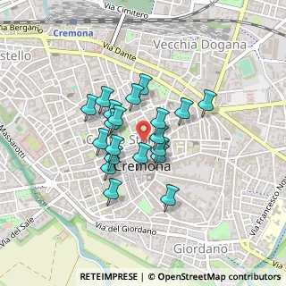 Mappa Via Torriani Janello, 26100 Cremona CR, Italia (0.317)