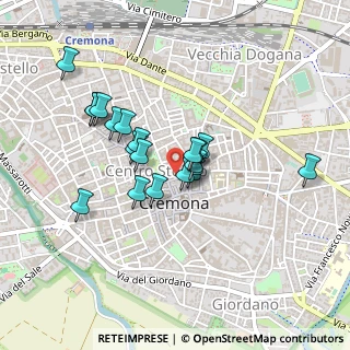 Mappa Via Torriani Janello, 26100 Cremona CR, Italia (0.3575)