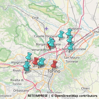 Mappa Strada del Francese, 10071 Borgaro Torinese TO, Italia (6.84846)