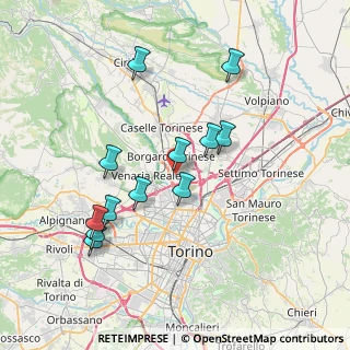 Mappa Strada del Francese, 10071 Borgaro Torinese TO, Italia (7.21667)