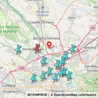 Mappa Strada del Francese, 10071 Borgaro Torinese TO, Italia (4.83214)