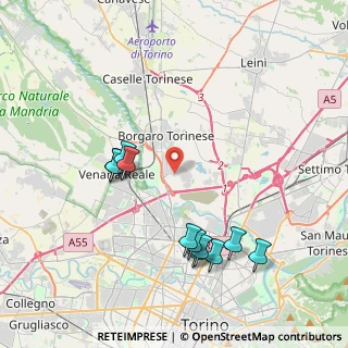 Mappa Strada del Francese, 10071 Borgaro Torinese TO, Italia (4.22818)