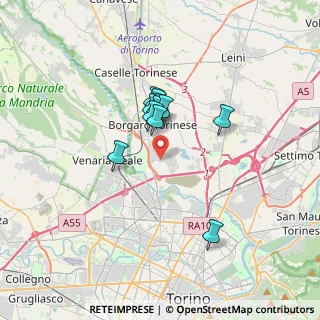 Mappa Strada del Francese, 10071 Borgaro Torinese TO, Italia (2.41727)