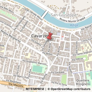 Mappa Corso Italia, 37, 30014 Cavarzere, Venezia (Veneto)