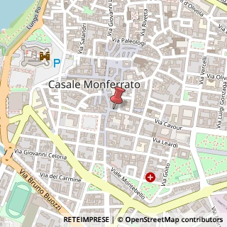Mappa Via Camillo Benso Cavour, 4, 15033 Casale Monferrato, Alessandria (Piemonte)