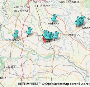 Mappa Via Piani, 37060 Gazzo veronese VR, Italia (13.82917)