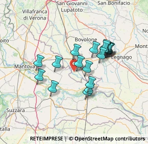 Mappa Via Piani, 37060 Gazzo veronese VR, Italia (11.7505)