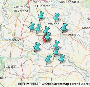 Mappa Via Piani, 37060 Gazzo veronese VR, Italia (10.26813)