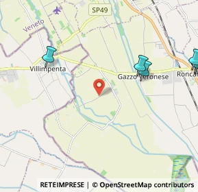 Mappa Via Piani, 37060 Gazzo veronese VR, Italia (4.173)