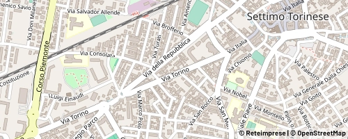 Mappa Settimo Torinese