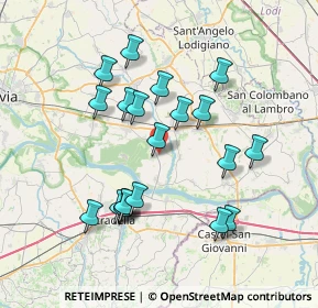 Mappa Località Sostegno, 27010 Costa De' Nobili PV, Italia (6.992)