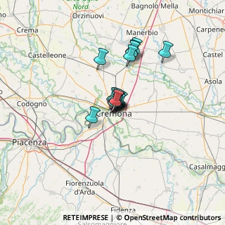 Mappa Via XXV Aprile, 26100 Cremona CR, Italia (7.09875)