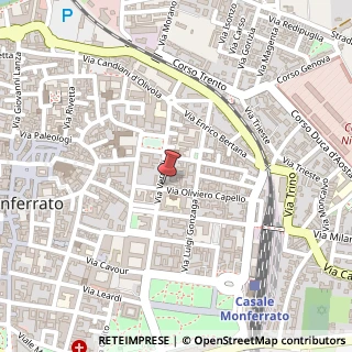 Mappa Via Vercelli, 3, 15033 Casale Monferrato, Alessandria (Piemonte)
