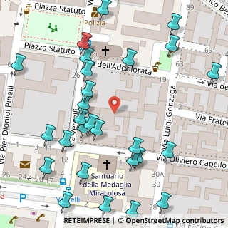 Mappa Via Addolorata, 15033 Casale Monferrato AL, Italia (0.08222)
