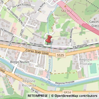 Mappa Via Montello,  51, 10059 Susa, Torino (Piemonte)