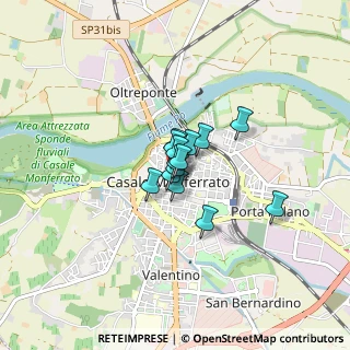 Mappa Via Bruna, 15033 Casale Monferrato AL, Italia (0.37286)