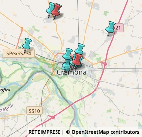 Mappa Via Francesco Robolotti, 26100 Cremona CR, Italia (2.58769)