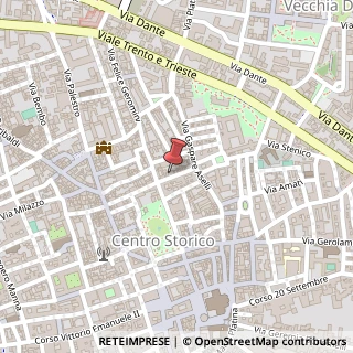 Mappa Via Francesco Robolotti, 14, 26100 Cremona, Cremona (Lombardia)