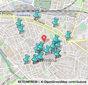 Mappa Via Francesco Robolotti, 26100 Cremona CR, Italia (0.4195)
