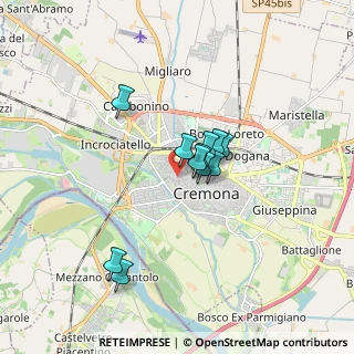 Mappa Via Novella Chiara, 26100 Cremona CR, Italia (1.19545)