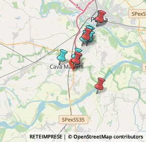 Mappa Tre Re, 27051 Cava Manara PV, Italia (2.72667)