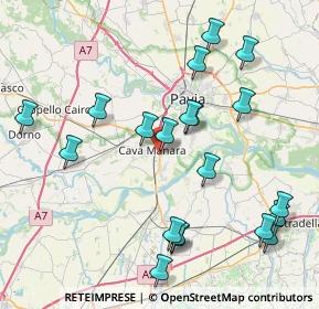 Mappa Tre Re, 27051 Cava Manara PV, Italia (8.9625)