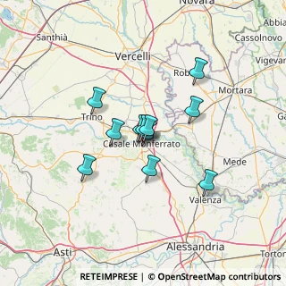 Mappa Via Benvenuto Sangiorgio, 15100 Casale Monferrato AL, Italia (9.29182)
