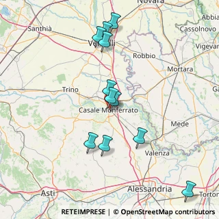 Mappa Via Benvenuto Sangiorgio, 15100 Casale Monferrato AL, Italia (15.47182)