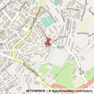 Mappa Via L. Ariosto, 36/BIS, 10036 Settimo Torinese, Torino (Piemonte)