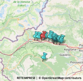 Mappa S.da Susa, 10053 Bussoleno TO, Italia (8.05571)