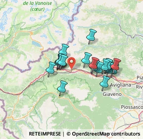 Mappa S.da Susa, 10053 Bussoleno TO, Italia (10.8965)