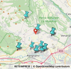 Mappa 10040 San Gillio TO, Italia (3.77929)