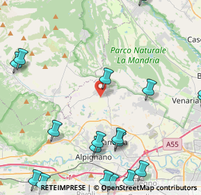 Mappa 10040 San Gillio TO, Italia (6.4805)