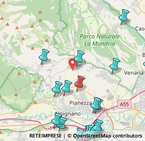 Mappa 10040 San Gillio TO, Italia (5.8725)