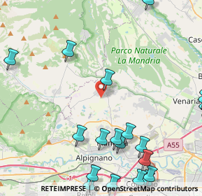 Mappa 10040 San Gillio TO, Italia (6.087)