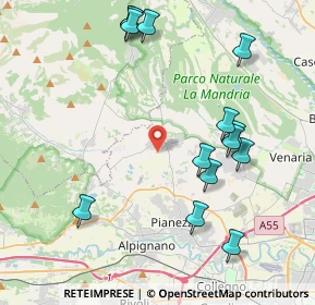 Mappa 10040 San Gillio TO, Italia (4.60929)
