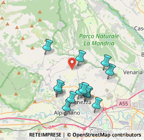 Mappa 10040 San Gillio TO, Italia (3.55923)