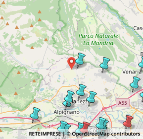 Mappa 10040 San Gillio TO, Italia (6.535)